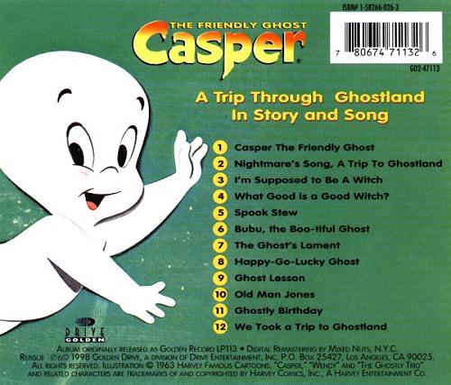Casper CD Back Cover